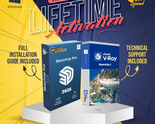 SketchUp-Pro-2025-Chaos-V-Ray-7.10.01